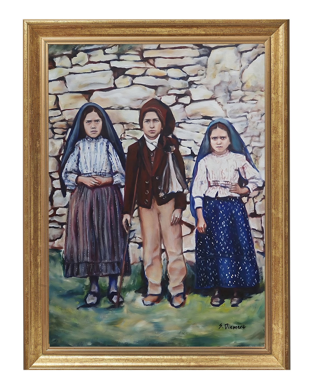 Dzieci fatimskie - 01 - Obraz religijny