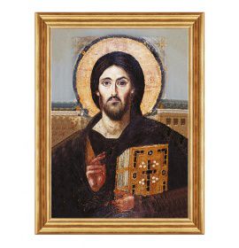 Jezus Chrystus Pantokrator - Ikona - 02 - Obraz religijny