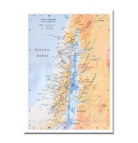 Izrael w Kanaanie: okres Sędziów - mapa edukacyjna  3