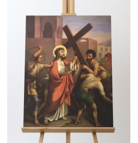 Jezus bierze krzyż na swoje ramiona - Stacja II - Kraków