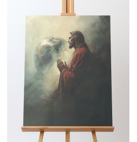 Jezus Król Świata - 12 - Obraz religijny