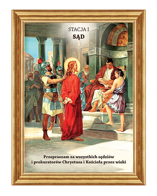 Jezus na śmierć skazany - Stacja I - Lubaczów II