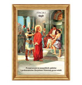 Jezus na śmierć skazany - Stacja I - Lubaczów II