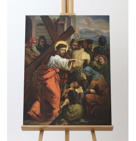 Jezus pociesza płaczące niewiasty - Stacja VIII - Kraków