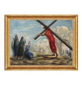 Jezus pociesza płaczące niewiasty - Stacja VIII - Kowno, Litwa