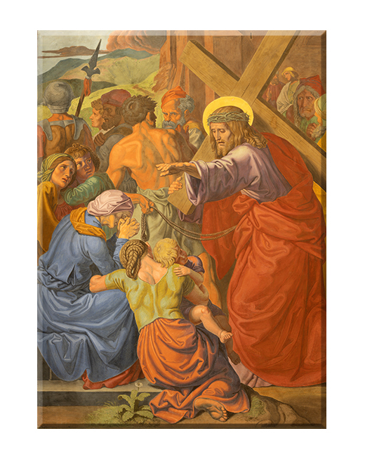 Jezus pociesza płaczące niewiasty - Stacja VIII - Wiedeń