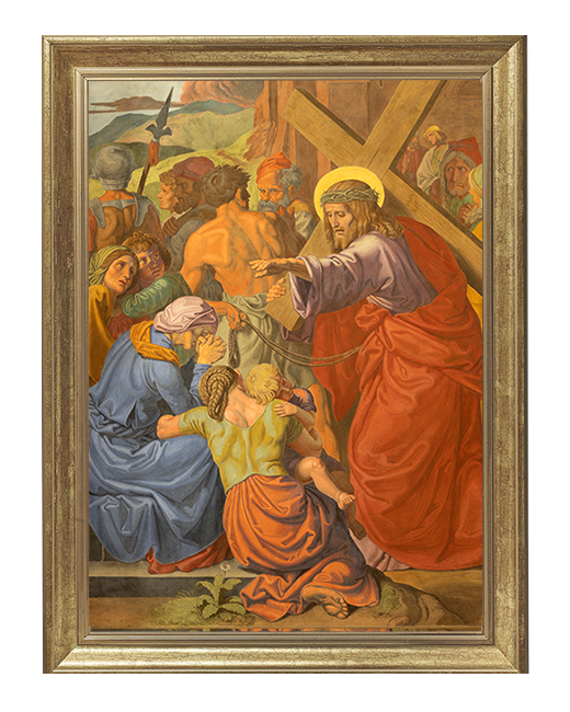 Jezus pociesza płaczące niewiasty - Stacja VIII - Wiedeń