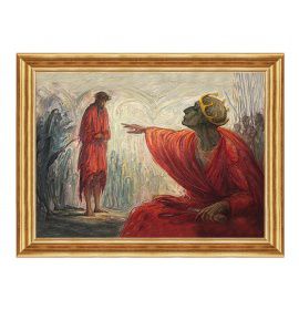 Jezus skazany na śmierć - Stacja I - Kowno, Litwa