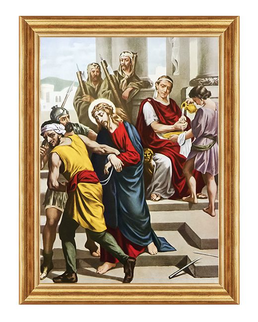 Jezus skazany na śmierć - Stacja I - Neapol