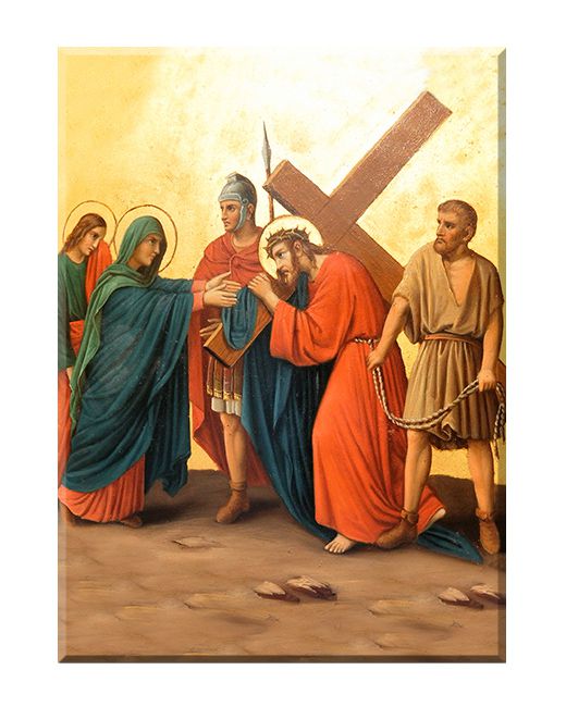 Jezus spotyka Matkę swoją - Stacja IV - Francja, Avinion