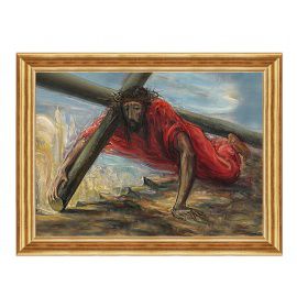 Jezus upada po raz drugi - Stacja VII - Kowno, Litwa