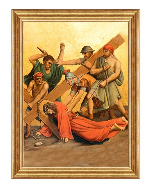 Jezus upada po raz drugi - Stacja VII - Francja, Avinion