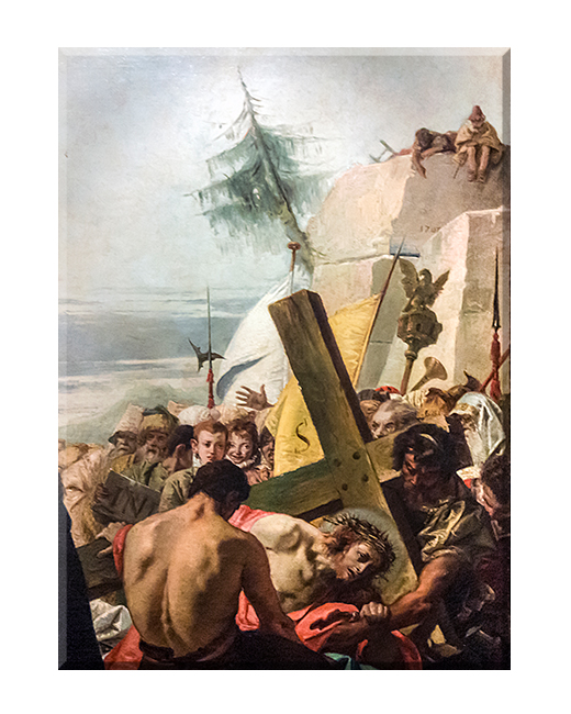 Jezus upada po raz trzeci - Stacja IX - Wenecja