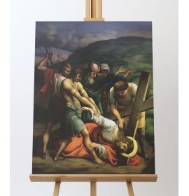 Jezus upada po raz trzeci - Stacja IX - Kraków