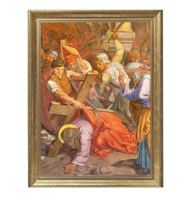 Jezus upada po raz trzeci - Stacja IX - Wiedeń