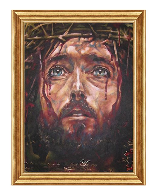 Jezus w koronie cierniowej - Ecce Homo - 20 - Obraz religijny