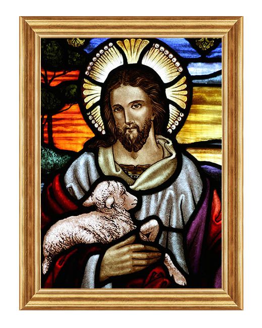 Jezus z barankiem - 05 - Obraz religijny