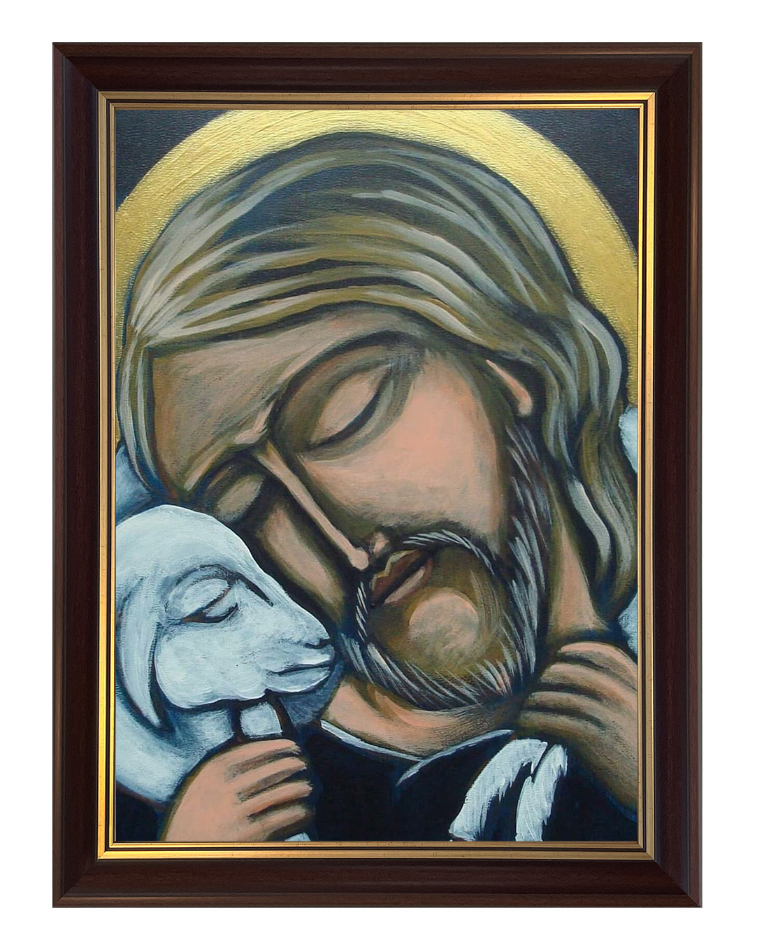 Obraz w rozmiarze 50x70 cm oprawiony w ramę C1. Szerokość ramy: 5 cm.