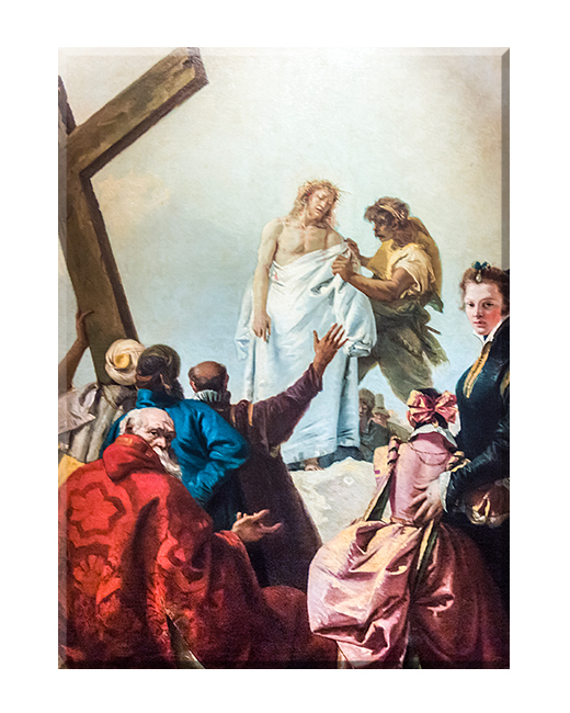 Jezus z szat obnażony - Stacja X - Wenecja