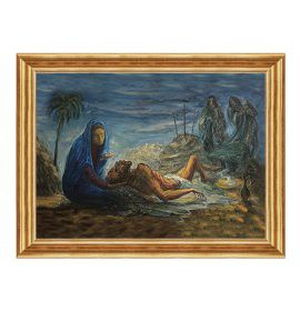 Jezus zdjęty z krzyża - Stacja XIII - Kowno, Litwa