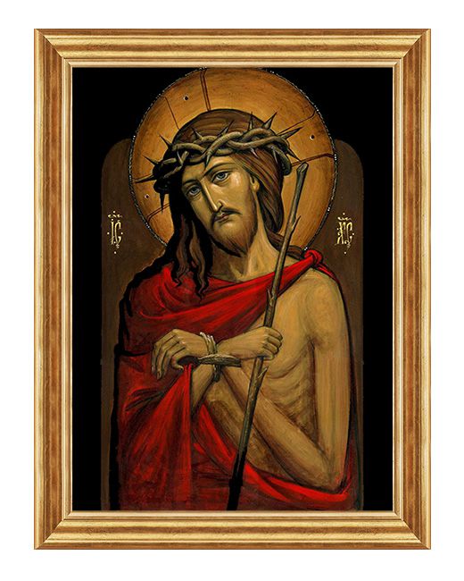 Jezus w koronie cierniowej - Ecce Homo - 19 - Obraz religijny