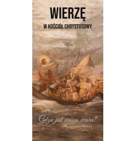 Wierzę w Kościół Chrystusowy - 04 - Baner religijny - 100 x 200 cm