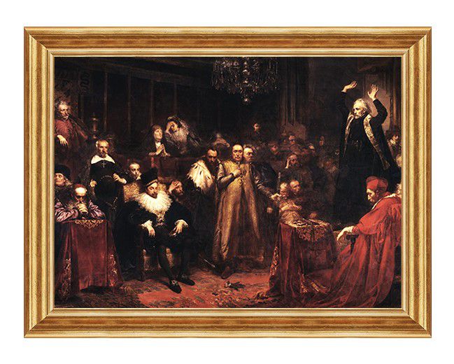 Ksiądz Piotr Skarga - Kazanie Skargi - 02 - Obraz religijny