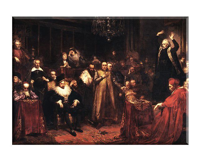 Ksiądz Piotr Skarga - Kazanie Skargi - 02 - Obraz religijny