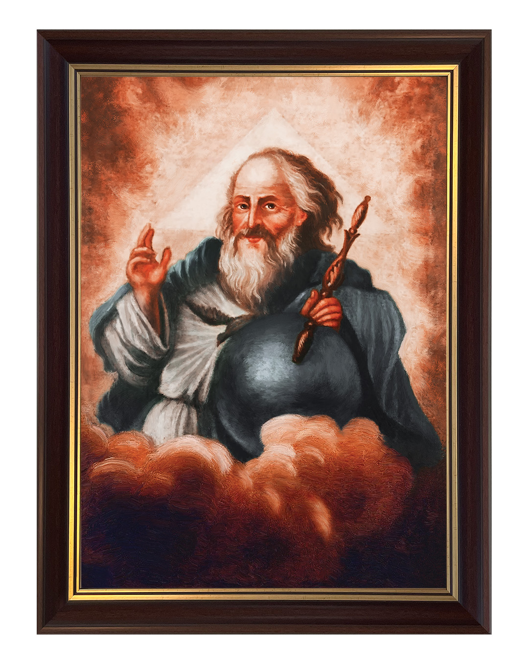 Obraz w rozmiarze 50x70 cm oprawiony w ramę C1. Szerokość ramy: 5 cm.