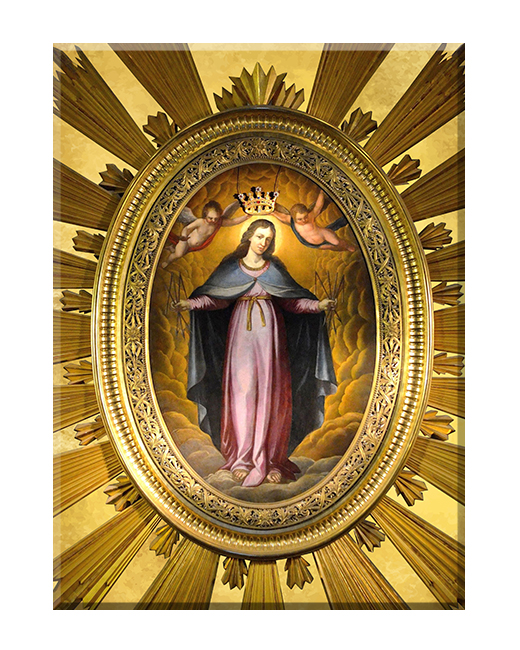 Łaskami słynący obraz Matki Bożej Patronki Warszawy - 03 - Obraz religijny