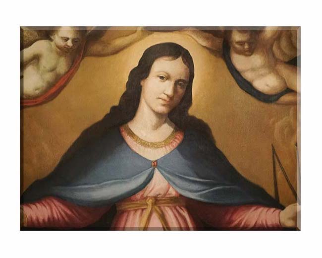 Łaskami słynący obraz Matki Bożej Patronki Warszawy - 04 - Obraz religijny