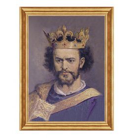 Ludwik Andegaweński - Obraz patriotyczny