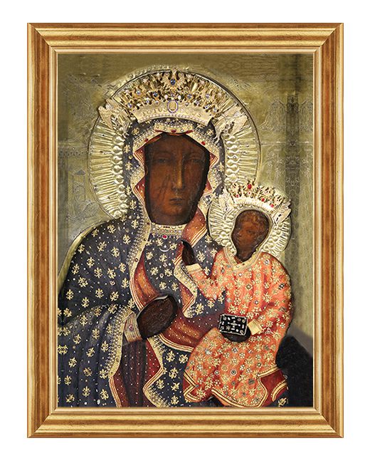 Matka Boża Częstochowska - Oryginalna - 08 - Obraz religijny