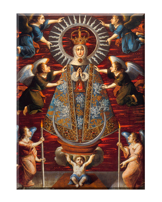 Matka Boska od Aniołów - Obraz bez ramy