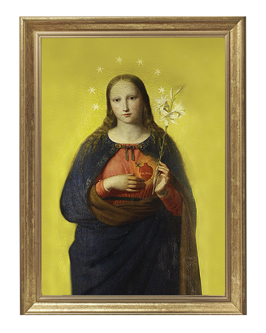 Matka Boża Reska - Sanktuarium w Resku - 01 - bez korony - Obraz religijny