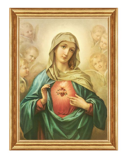 Matka Boża - Serce Maryi - Obraz religijny