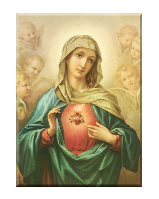 Matka Boża - Serce Maryi - 07 - Obraz religijny