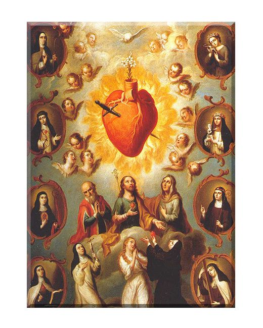 Matka Boża - Serce Maryi - 13 - Obraz religijny