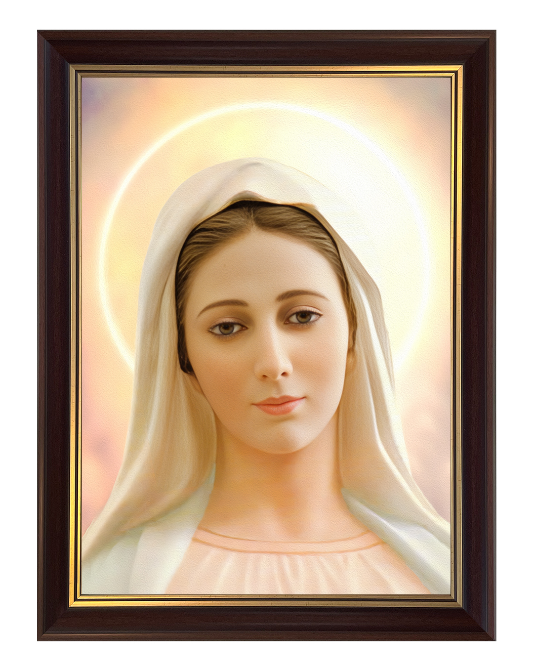 Obraz w rozmiarze 50x70 cm oprawiony w ramę C1. Szerokość ramy ok. 5 cm.