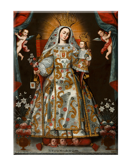 Matka Boża z Quito - Matka Boża Pomyślności - 01 - Obraz religijny