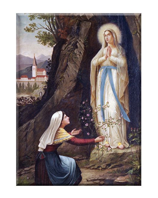 Matka Boże z Lourdes - 05 - Obraz religijny