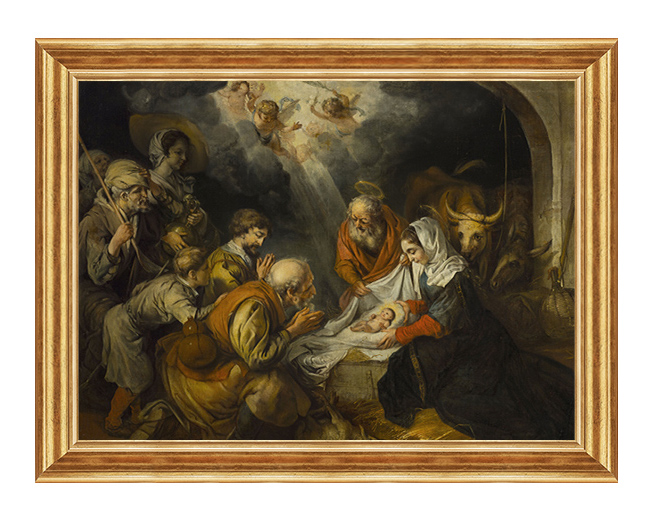 Narodziny Pana Jezusa - Pokłon Pasterzy - 15 - Obraz religijny