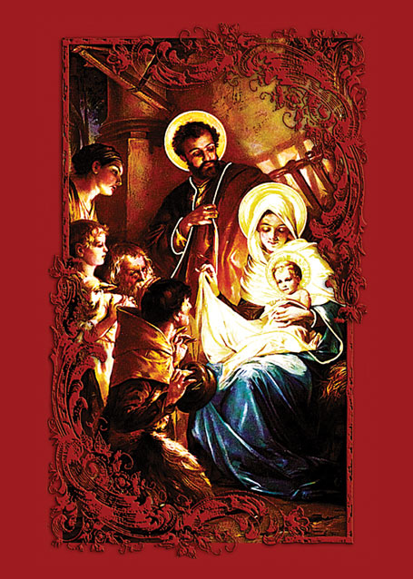 Obrazek kolędowy - 02 - Pamiątka Wizyty Duszpasterskiej