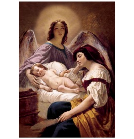 Obrazek kolędowy - 09 - Pamiątka Wizyty Duszpasterskiej