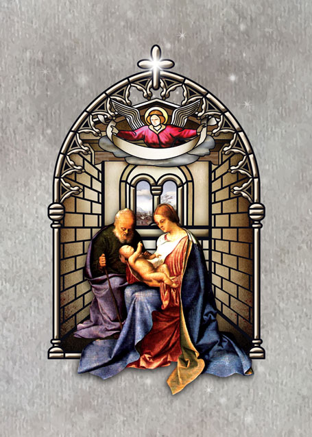 Obrazek kolędowy - 12 - Pamiątka Wizyty Duszpasterskiej