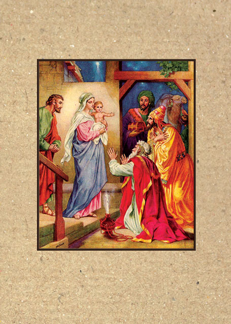 Obrazek kolędowy - 28 - Pamiątka Wizyty Duszpasterskiej