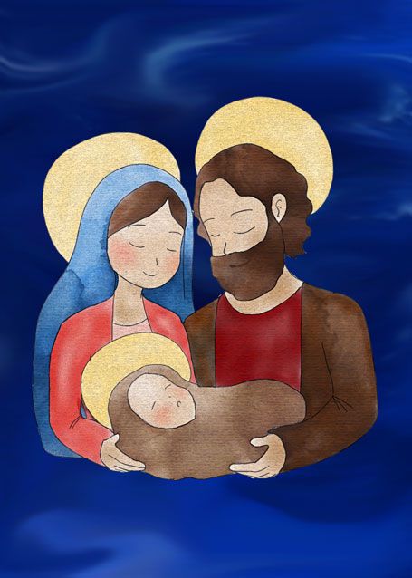 Obrazek kolędowy - 34 - Pamiątka Wizyty Duszpasterskiej