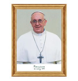 Papież Franciszek - 01 - Obraz oficjalny