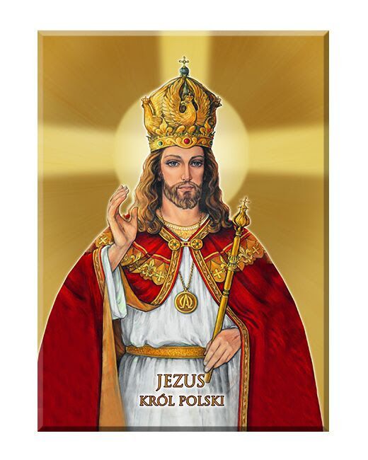 Pan Jezus Król Polski - 01 - Obraz religijny