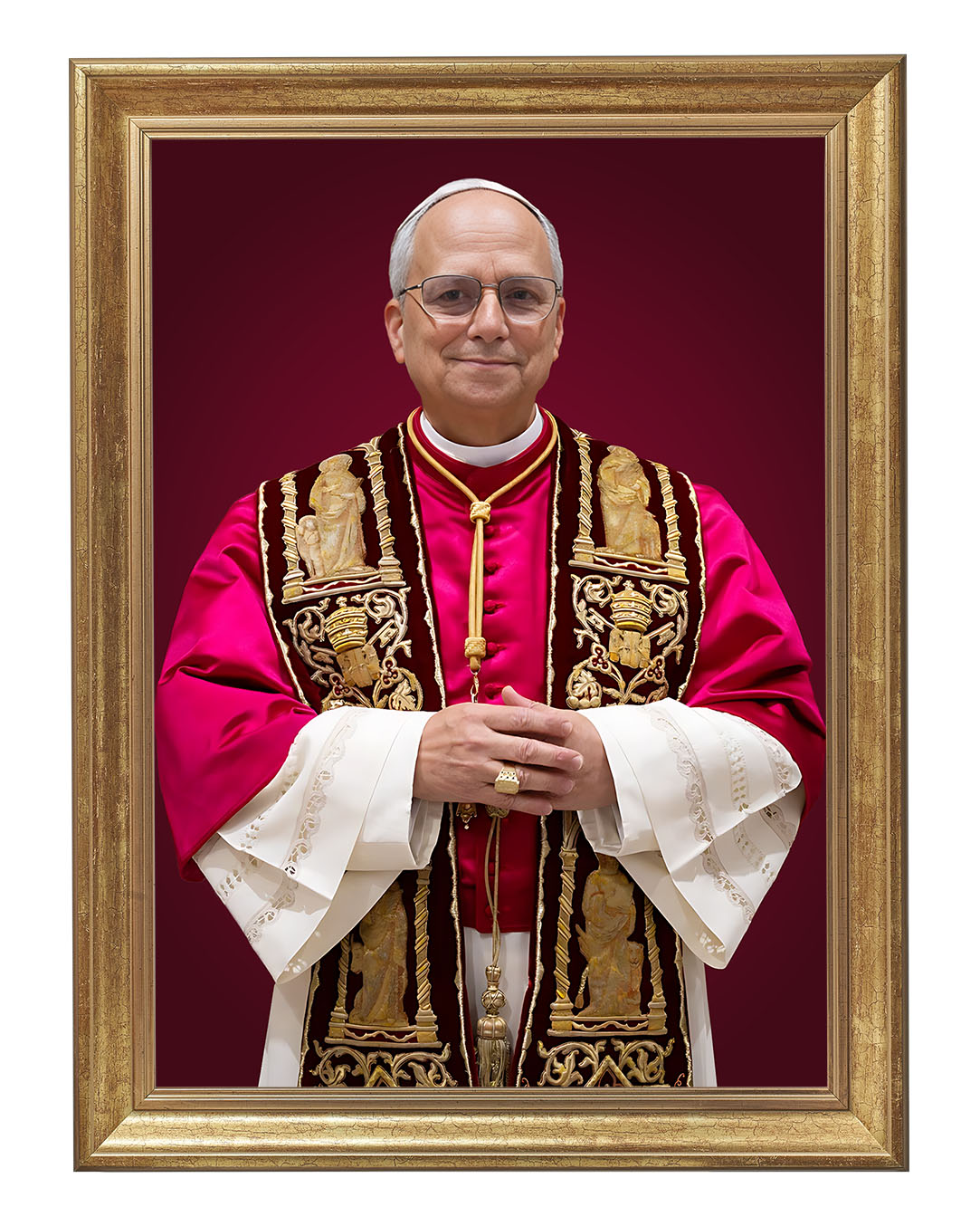 Obraz w rozmiarze 50x70 cm oprawiony w ramę B. Szerokość ramy: 5 cm.